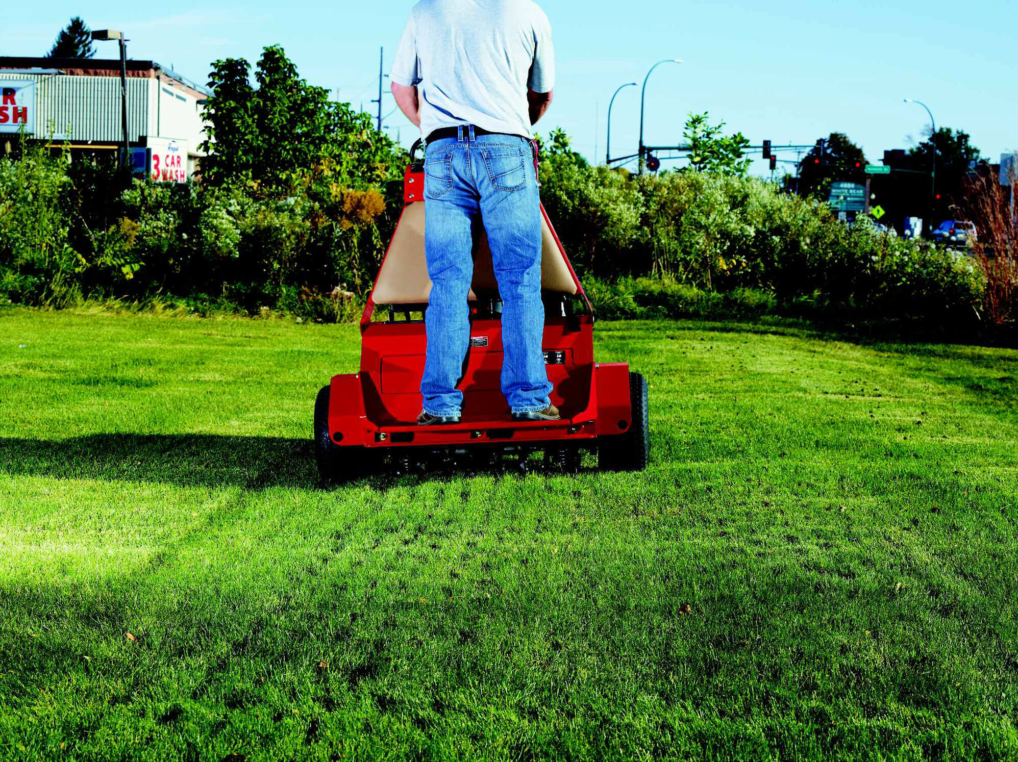 Lawn aerator aerating aeration weed aerate mansfield piedmontmastergardeners